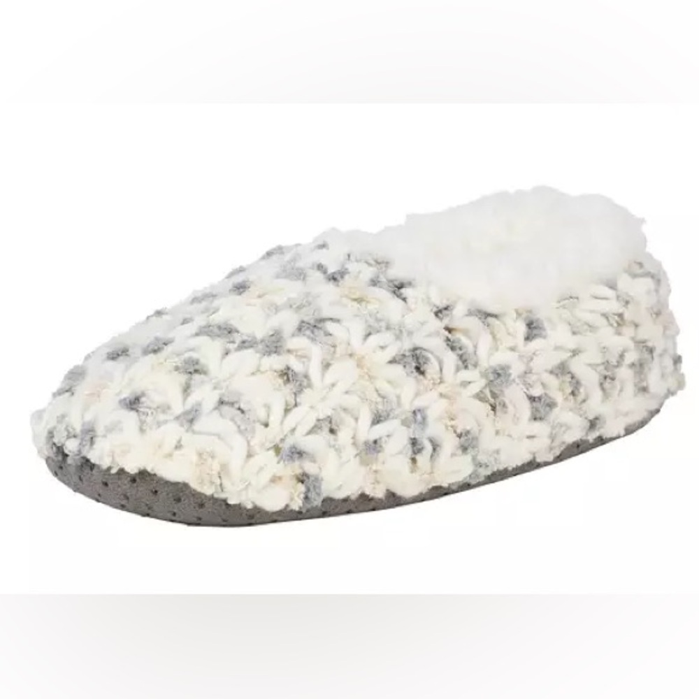 Northeast Outfitters Women's Cozy Cabin Slippers NWT Size S/M Spacedye Gray